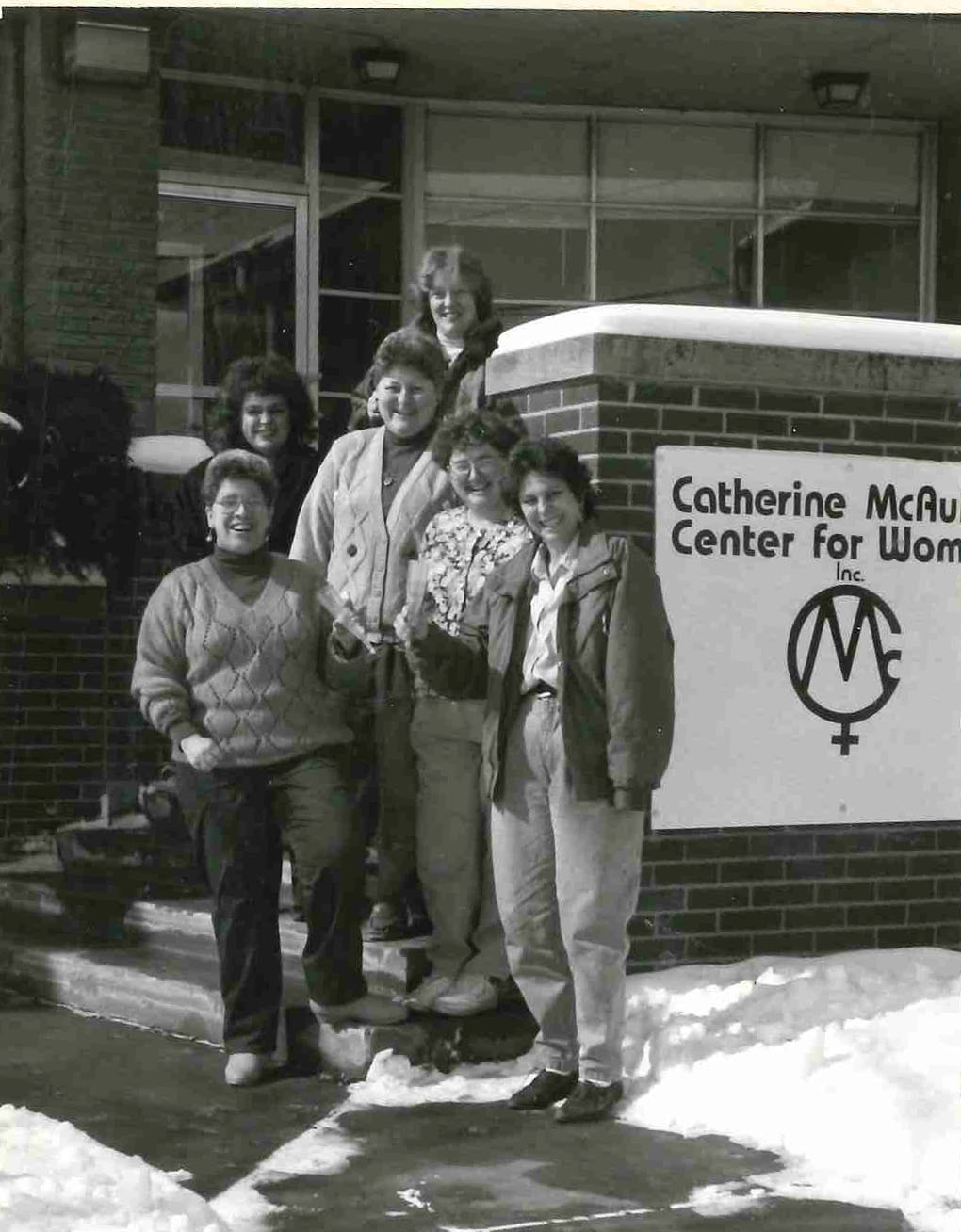 1994 - Staff and Volunteers at New Building